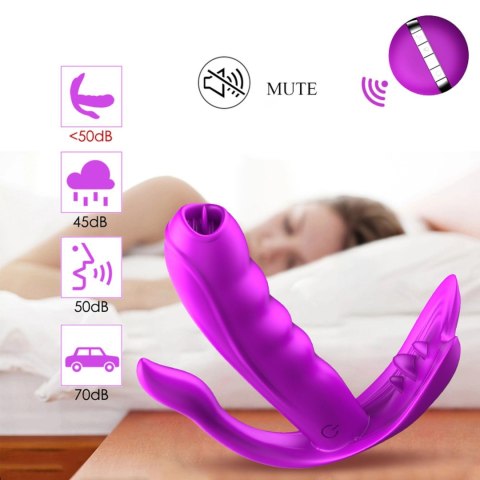 Wibrator wielofunkcyjny języczek, wibracje, ogrzewanie Wibrator wielofunkcyjny języczek, wibracje, ogrzewanie