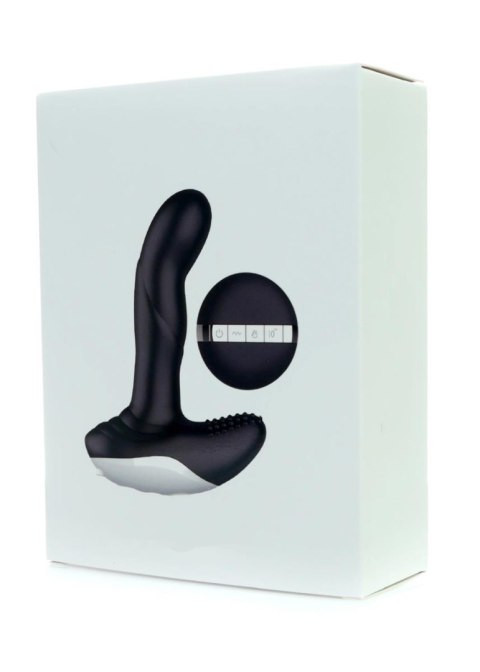 Boss Series Fox Wibrator-Silicone Massager USB 7 Function + Pulsator / Heating BLACK Boss Series Fox Wibrator-Silicone Massager USB 7 Function + Pulsator / Heating BLACK