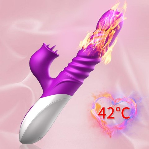 Wibrator Fox Wibrator-Silicone wibrator USB 20 Function and Thrusting Function / Heating Wibrator Fox Wibrator-Silicone wibrator USB 20 Function and Thrusting Function / Heating
