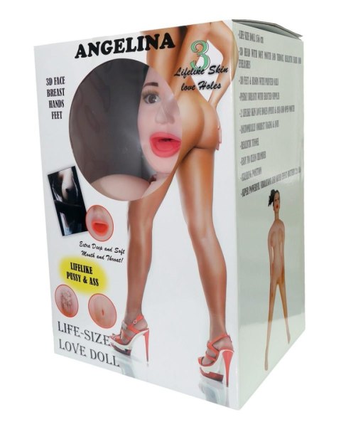 Lalka- ANGELINA 3D - Vibrating, dmuchana lala, śmieszny gadżet erotyczny, sex shop Lalka- ANGELINA 3D - Vibrating, dmuchana lala, śmieszny gadżet erotyczny, sex shop