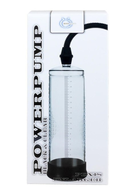 Boss Series Power Pompka-Powerpump - Black&Clear Boss Series Power Pompka-Powerpump - Black&Clear