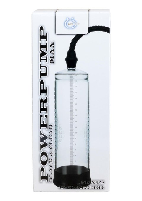 Boss Series Power Pompka-Powerpump MAX - Black&Clear Boss Series Power Pompka-Powerpump MAX - Black&Clear