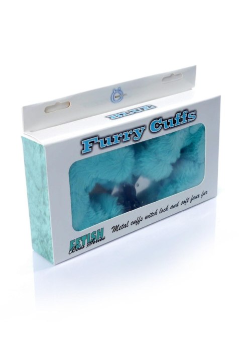 Fetish Boss Series Kajdanki Fetish Boss Series- Furry Cuffs Blue Fetish Boss Series Kajdanki Fetish Boss Series- Furry Cuffs Blue