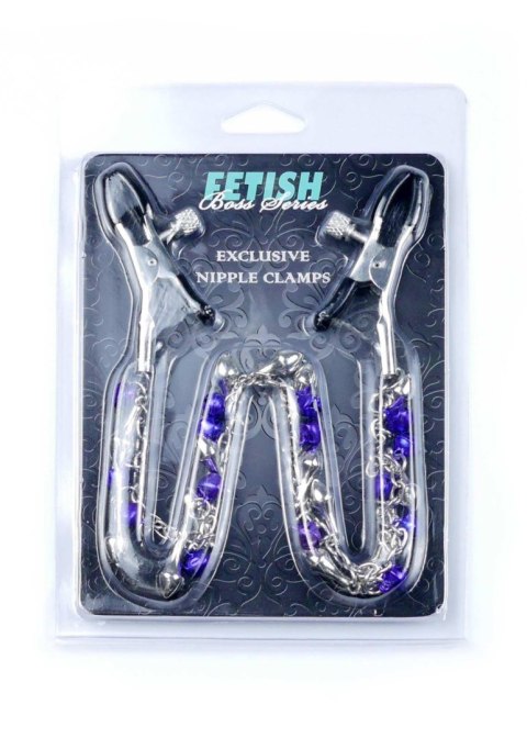 Fetish Boss Series Stymulator- Exclusive Nipple Clamps No.2 - Fetish Boss Series Fetish Boss Series Stymulator- Exclusive Nipple Clamps No.2 - Fetish Boss Series