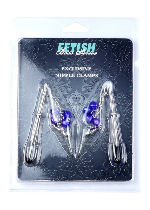 Fetish Boss Series Stymulator- Exclusive Nipple Clamps No.6 - Fetish Boss Series Fetish Boss Series Stymulator- Exclusive Nipple Clamps No.6 - Fetish Boss Series