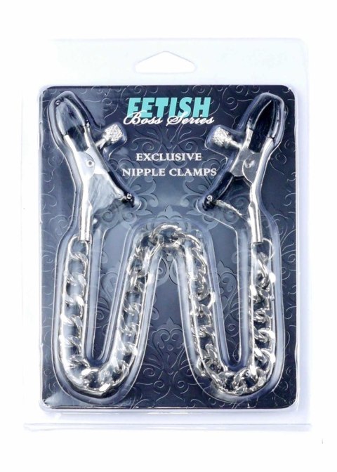 Fetish Boss Series Stymulator- Exclusive Nipple Clamps No.9 - Fetish Boss Series Fetish Boss Series Stymulator- Exclusive Nipple Clamps No.9 - Fetish Boss Series