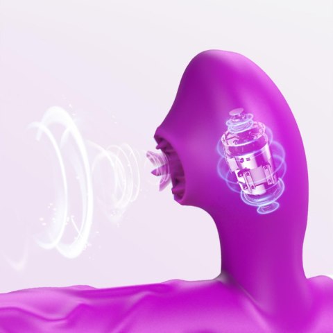 Wibrator Fox Wibrator- SiliconeTongue wibrator, USB 20 Function