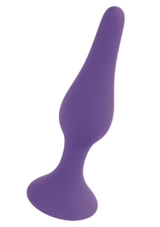 Korek analny Silicone Plug, korek analny Purple - Extra Large