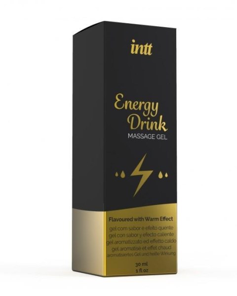 Intt Żel-MASSAGE GEL ENERGY DRINK 30 ml Intt Żel-MASSAGE GEL ENERGY DRINK 30 ml