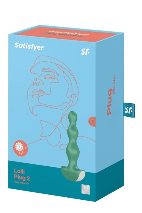 Satisfyer Plug, korek analny - Vibrator Lolli Plug, korek analny 2 Green