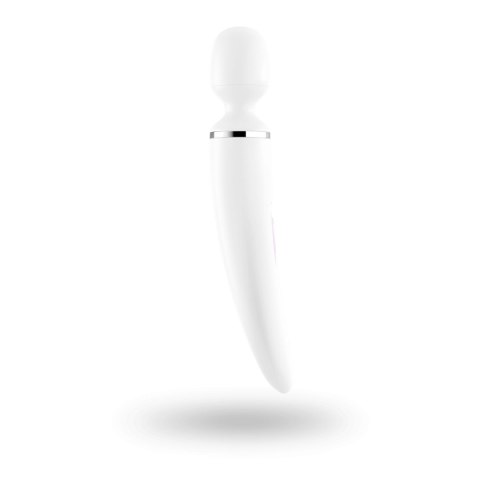 3 Satisfyer wibrator Wibrator - 3 Satisfyer wibrator Wand, różdżka, mikrofon-er Woman (White/Chrome) 3 Satisfyer wibrator Wibrator - 3 Satisfyer wibrator Wand, różdżka, mikrofon-er Woman (White/Chrome)