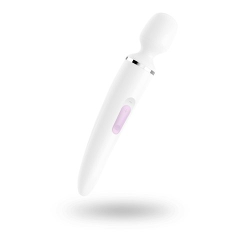 3 Satisfyer wibrator Wibrator - 3 Satisfyer wibrator Wand, różdżka, mikrofon-er Woman (White/Chrome) 3 Satisfyer wibrator Wibrator - 3 Satisfyer wibrator Wand, różdżka, mikrofon-er Woman (White/Chrome)