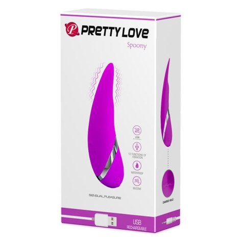 4 Pretty Love 2 WIBRATOR - SPOONY USB 22 functions 4 Pretty Love 2 WIBRATOR - SPOONY USB 22 functions