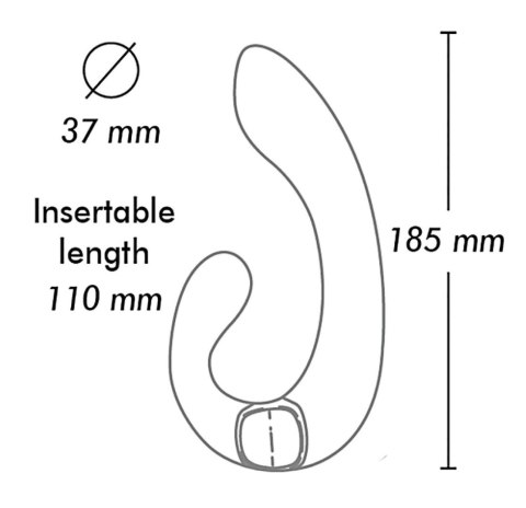 Shunga MIYO Intimate Wibrator, masażer, wand Purple Shunga MIYO Intimate Wibrator, masażer, wand Purple