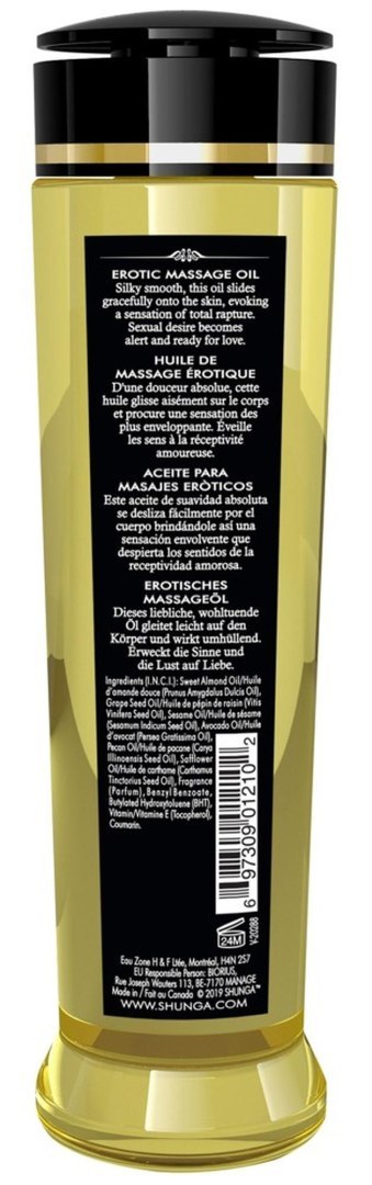 Shunga Massage Oil Adorable Coconut Thrills Shunga Massage Oil Adorable Coconut Thrills