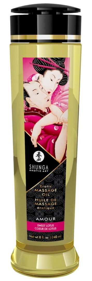 Shunga Massage Oil Amour SWEET LOTUS Shunga Massage Oil Amour SWEET LOTUS