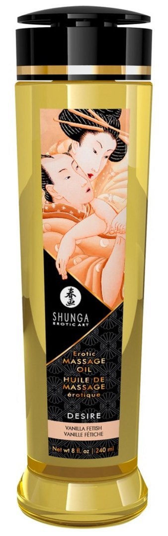 Shunga Massage Oil Desire VANILLA FETISH Shunga Massage Oil Desire VANILLA FETISH