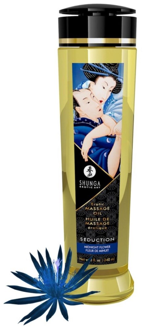 Shunga Massage Oil Seduction Midnight Flower Shunga Massage Oil Seduction Midnight Flower
