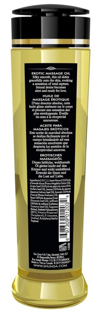 Shunga Massage Oil Stimulation PEACH Shunga Massage Oil Stimulation PEACH