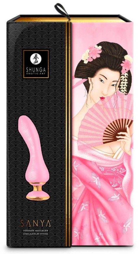 Shunga SANYA Intimate Wibrator, masażer, wand Light Pink