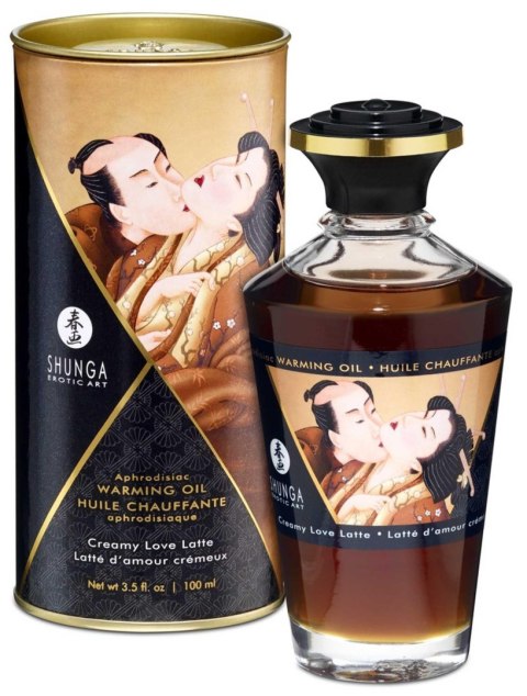 Shunga Warming Oil Creamy Love Latte Shunga Warming Oil Creamy Love Latte