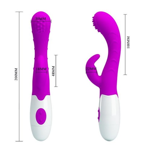 4 Pretty Love 2 WIBRATOR - BRUNO, 7 function 4 Pretty Love 2 WIBRATOR - BRUNO, 7 function