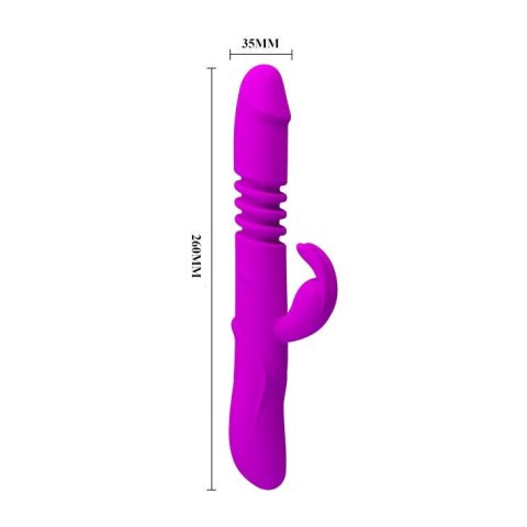 4 Pretty Love 2 WIBRATOR - WARD, USB, 22 vibration, 4 rotation 4 Pretty Love 2 WIBRATOR - WARD, USB, 22 vibration, 4 rotation