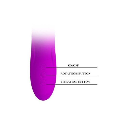 4 Pretty Love 2 WIBRATOR - WARD, USB, 22 vibration, 4 rotation 4 Pretty Love 2 WIBRATOR - WARD, USB, 22 vibration, 4 rotation