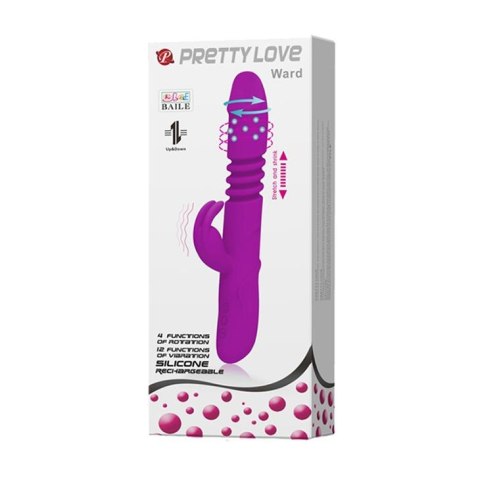 4 Pretty Love 2 WIBRATOR - WARD, USB, 22 vibration, 4 rotation 4 Pretty Love 2 WIBRATOR - WARD, USB, 22 vibration, 4 rotation