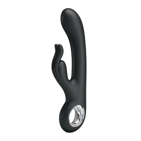 Króliczek wibrator - CARINA, BLACK, USB, 7 function Króliczek wibrator - CARINA, BLACK, USB, 7 function