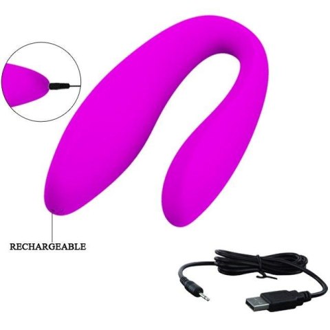 4 Pretty Love 2 WIBRATOR - LETITIA, USB,20 function 4 Pretty Love 2 WIBRATOR - LETITIA, USB,20 function