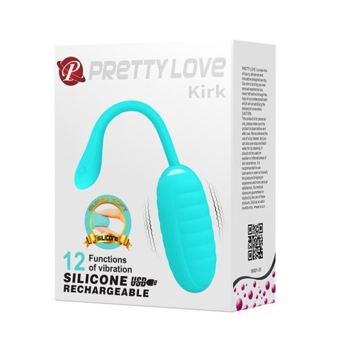 Pretty Love PRETTY LOVE - KIRK EGG Blue 12 function vibrations Pretty Love PRETTY LOVE - KIRK EGG Blue 12 function vibrations
