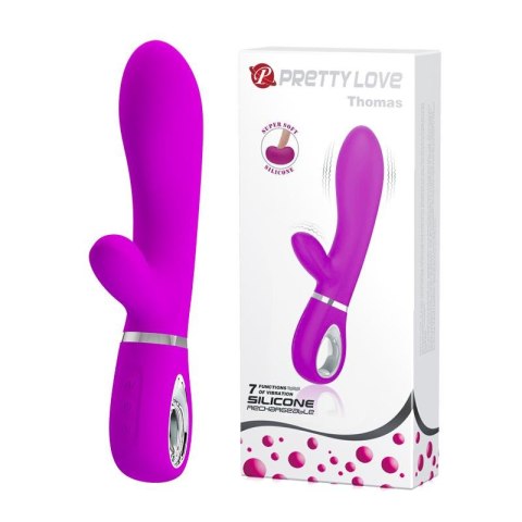 4 Pretty Love 2 WIBRATOR - THOMAS USB PURPLE 7 function 4 Pretty Love 2 WIBRATOR - THOMAS USB PURPLE 7 function