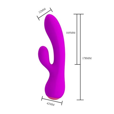 4 Pretty Love 2 WIBRATOR - ZACHARY 22 function vibrations 4 Pretty Love 2 WIBRATOR - ZACHARY 22 function vibrations