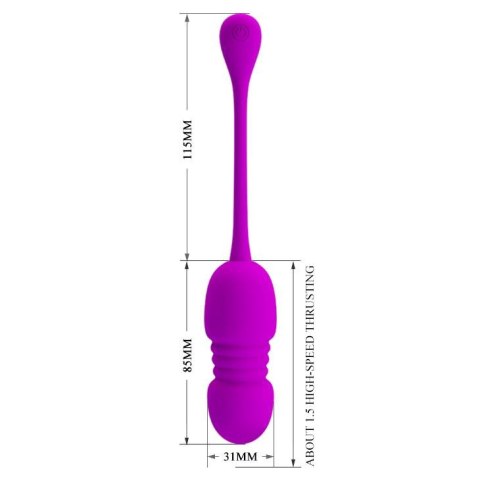 Pretty Love PRETTY LOVE - Callieri, 12 vibration functions 12 thrusting settings Memory function Wireless remote control Pretty Love PRETTY LOVE - Callieri, 12 vibration functions 12 thrusting settings Memory function Wireless remote control