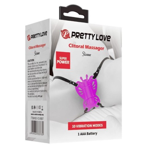Pretty Love 2 WIBRATOR - Clitoral Wibrator, masażer, wand SLOANE