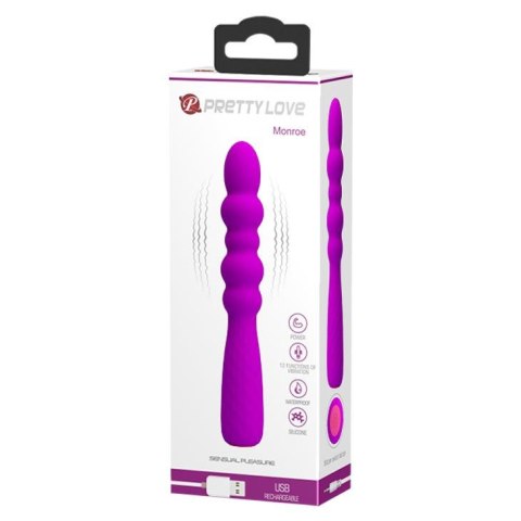 4 Pretty Love 2 WIBRATOR - MONROE 22 function USB 4 Pretty Love 2 WIBRATOR - MONROE 22 function USB
