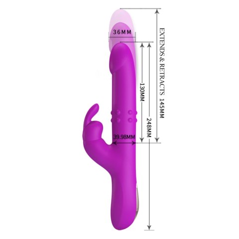4 Pretty Love 2 WIBRATOR - Reese, 22 vibration functions 4 rotation functions 4 thrusting settings 4 Pretty Love 2 WIBRATOR - Reese, 22 vibration functions 4 rotation functions 4 thrusting settings