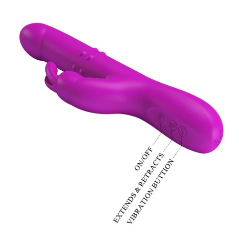4 Pretty Love 2 WIBRATOR - Reese, 22 vibration functions 4 rotation functions 4 thrusting settings 4 Pretty Love 2 WIBRATOR - Reese, 22 vibration functions 4 rotation functions 4 thrusting settings