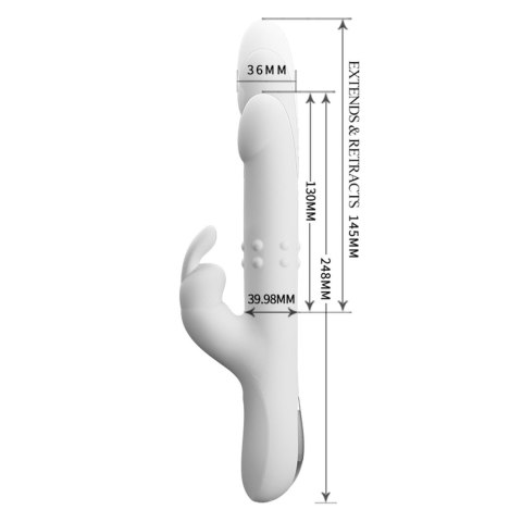 4 Pretty Love 2 WIBRATOR - Reese, 22 vibration functions 4 rotation functions 4 thrusting settings 4 Pretty Love 2 WIBRATOR - Reese, 22 vibration functions 4 rotation functions 4 thrusting settings