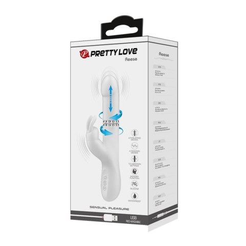 4 Pretty Love 2 WIBRATOR - Reese, 22 vibration functions 4 rotation functions 4 thrusting settings 4 Pretty Love 2 WIBRATOR - Reese, 22 vibration functions 4 rotation functions 4 thrusting settings