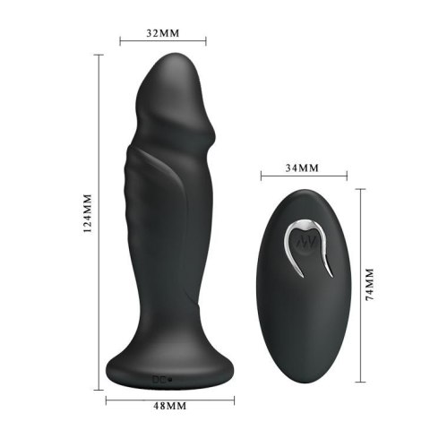 Mr. Play MR PLAY - POWERFULL VIBRATING Anal Plug, korek analny Mr. Play MR PLAY - POWERFULL VIBRATING Anal Plug, korek analny