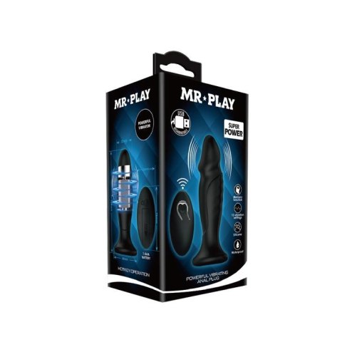 Mr. Play MR PLAY - POWERFULL VIBRATING Anal Plug, korek analny Mr. Play MR PLAY - POWERFULL VIBRATING Anal Plug, korek analny