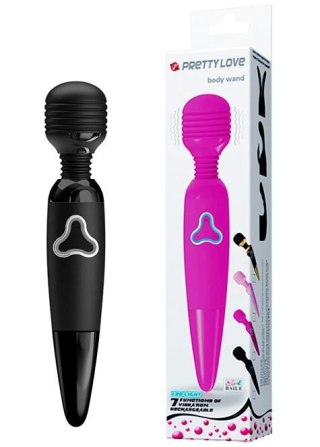 4 Pretty Love 2 WIBRATOR - BODY Wand, rożdżka, mikrofon BLACK 7 FUNCTION