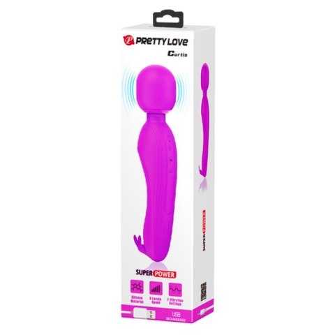 4 Pretty Love 2 WIBRATOR - CURTIS fioletowy 7 VIBRATION USB