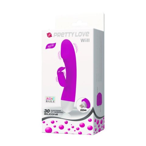 4 Pretty Love 2 WIBRATOR - WILL USB 30 function