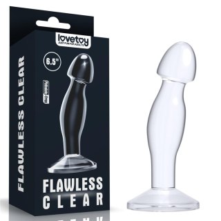 Flawless Clear Prostate Plug, korek analny 6.5''