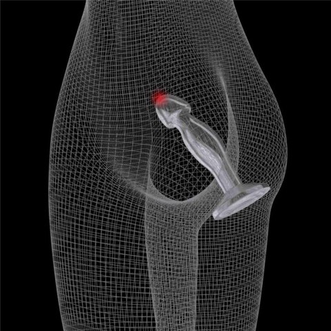 Flawless Clear Prostate Plug, korek analny 6.5'' Flawless Clear Prostate Plug, korek analny 6.5''