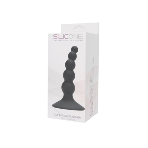 Plug, korek analny-plug, korek analny ANALE DOMINO ASS PUNISHER SILICONE BLACK Plug, korek analny-plug, korek analny ANALE DOMINO ASS PUNISHER SILICONE BLACK
