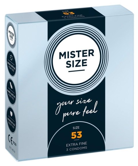Mister Size 53mm pack of 3 Mister Size 53mm pack of 3